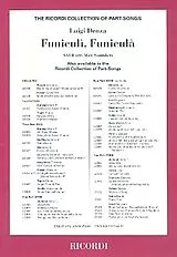 Luigi Denza Notenblätter Funiculì funiculà for mixed chorus