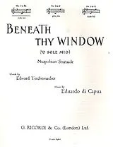 Eduardo di Capua Notenblätter O Sole mio Es-Dur für Singstimme und Klavier