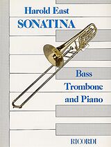 Harold East Notenblätter Sonatina for bass trombone and piano