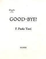 Francesco Paolo Tosti Notenblätter Good-Bye e flat