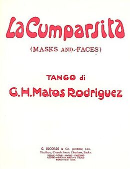  Notenblätter La Cumparsita