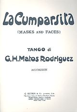 Gerardo Hernan Matos Rodriguez Notenblätter La Cumparsitafür 1-2 Akkordeons