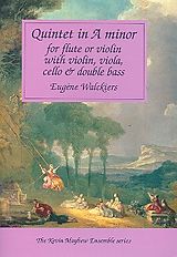 Eugène Walckiers Notenblätter Quintet op.90 for flute (violin), violin