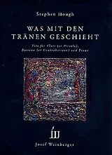 Stephen Hough Notenblätter Was mit den Tränen geschieht