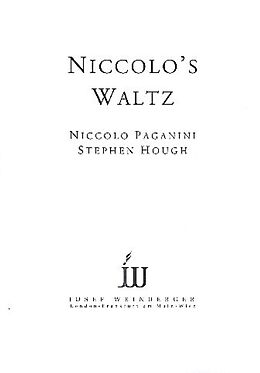 Nicolò Paganini Notenblätter Nicolos Waltz