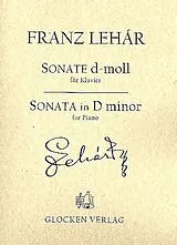 Franz Lehár Notenblätter Sonate d-Moll