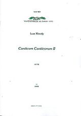 Ivan Moody Notenblätter Canticum canticorum vol.2