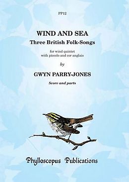 Gwyn Parry- Jones Notenblätter WIND AND SEA 3 BRITISH FOLK SONGS FOR