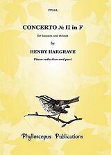 Henry Hargrave Notenblätter Concerto in F Major no.2
