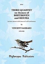 Vincenzo Gambaro Notenblätter Quartet no.2 on Themes of Beethoven and Reicha