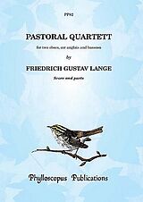 Gustav Friedrich Lange Notenblätter Pastoral Quartet