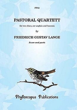 Gustav Friedrich Lange Notenblätter Pastoral Quartet