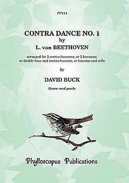 Ludwig van Beethoven Notenblätter Contra Dance no.1