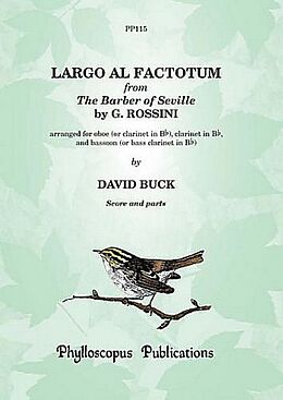 Gioacchino Rossini Notenblätter Largo Al Factotum