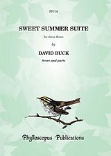David Buck Notenblätter Sweet Summer Suite for 3 flutes