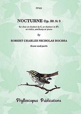 Robert Nicolas-Charles Bochsa Notenblätter Nocturne op.50,3 for oboe