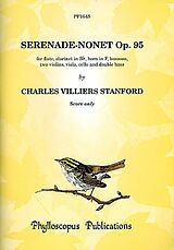 Charles Villiers Stanford Notenblätter Serenade-Nonet op.95