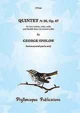 George Onslow Notenblätter Quintet no.26 op.67