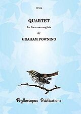 Graham Powning Notenblätter Quartet for 4 cors anglais