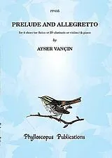 Ayser Vancin Notenblätter Prelude and Allegretto for 4 oboes