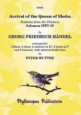 Georg Friedrich Händel Notenblätter Arrival of the Queen of Sheba for