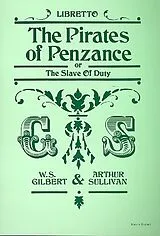 Arthur Seymour Sullivan Notenblätter The pirates of penzance