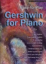 George Gershwin Notenblätter GERSHWIN FOR PIANO