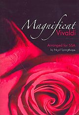 Antonio Vivaldi Notenblätter Magnificat for soloists, female chorus