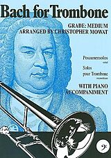Johann Sebastian Bach Notenblätter Bach for Trombone Posaunensolos