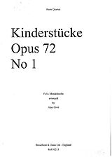 Felix Mendelssohn-Bartholdy Notenblätter Kinderstücke op.72 no.1