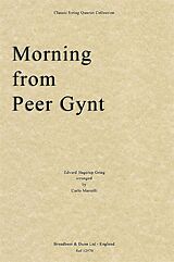 Edvard Hagerup Grieg Notenblätter Edvard Grieg, Morning from Peer Gynt