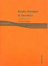 Raffaele Calace Notenblätter Rondo, Romanza and Tarantella
