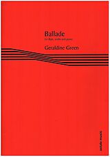 Geraldine Green Notenblätter Ballade