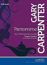 Gary Carpenter Notenblätter CM287S Pantomime (Prague Version)