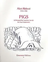Alan Ridout Notenblätter Pigs