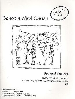 Franz Schubert Notenblätter Scherzo and Trio F major for
