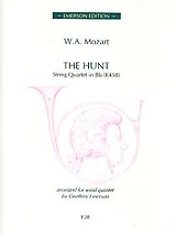 Wolfgang Amadeus Mozart Notenblätter The Hunt KV458