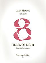 Jack Hawes Notenblätter Pieces of Eight for 2 flutes