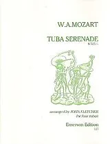 Wolfgang Amadeus Mozart Notenblätter Tuba Serenade