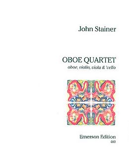 John *1915 Stainer Notenblätter Oboe quartet for oboe, violin, viola