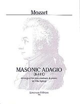 Wolfgang Amadeus Mozart Notenblätter Masonic Adagio KV411 for