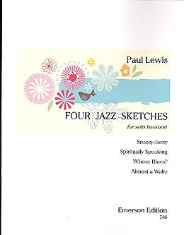 Paul Lewis Notenblätter 4 Jazz Sketches