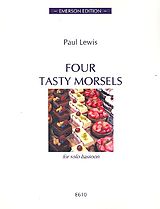 Paul Lewis Notenblätter 4 tasty Morsels for bassoon