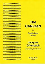 Jacques Offenbach Notenblätter The Can-Can for 4 double basses