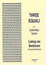 Ludwig van Beethoven Notenblätter Three Equali