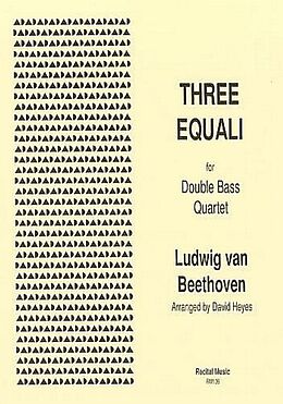 Ludwig van Beethoven Notenblätter Three Equali