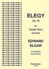 Edward Elgar Notenblätter Elegy op.58