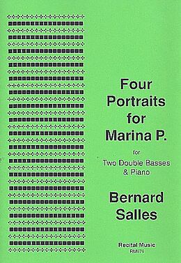 Bernard Salles Notenblätter 4 Portraits for Marina P