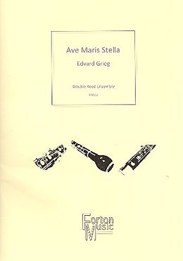Edvard Hagerup Grieg Notenblätter Ave maris stella