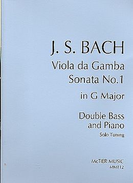 Johann Sebastian Bach Notenblätter Sonata in G Major no.1